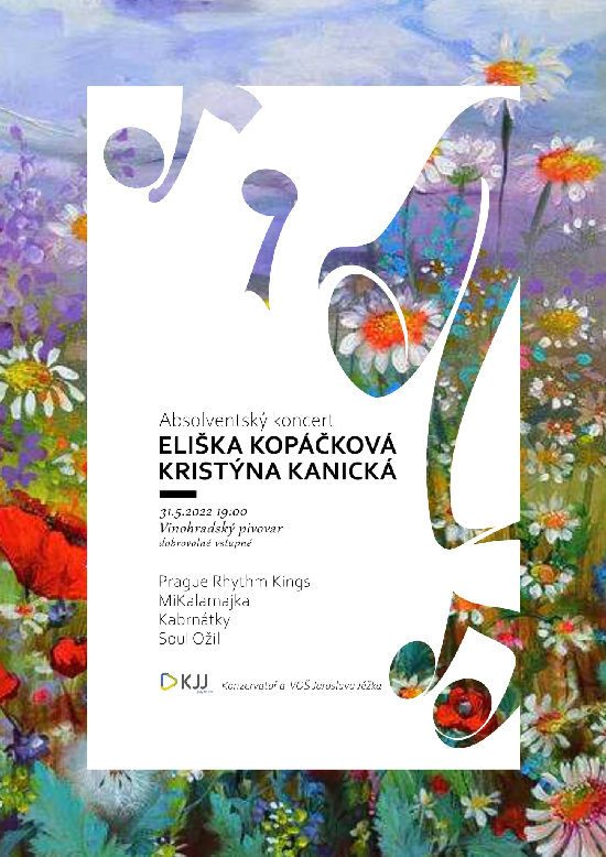 Absolventský koncert Kristýna Kanická a Eliška Kopáčková (Vinohradský Pivovar)