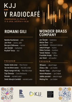 KJJ v Radiocafé, Vinohradská 12, Praha 2, 17. 9. 2026 od 18:30, program