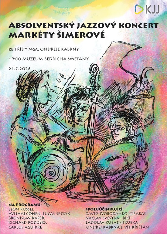 Absolventský koncert Markéty Šimerové, 21. 5. 2026 od 19:00, Muzeum Bedřicha Smetany