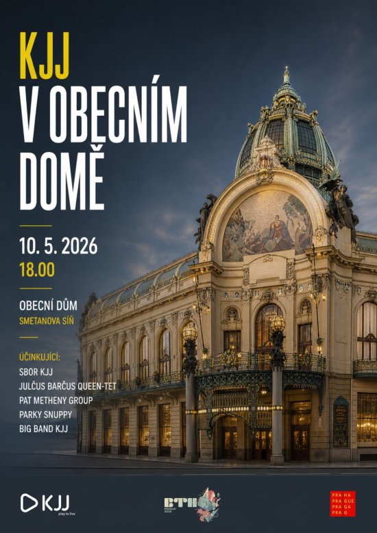 KJJ v Obecním domě, 10. 5. 2026 od 18:00, Obecní dům - Smetanova síň