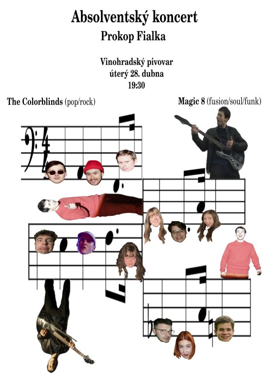 Absolventský koncert Prokopa Fialky, 28. dubna 2026 od 19:30, Vinohradský pivovar