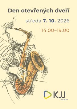 Den otevřených dveří KJJ, středa 7. 10. 2026 14:00 - 19:00