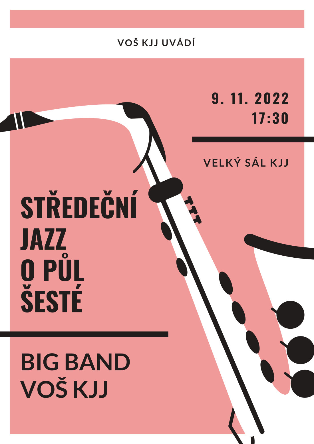 Středeční Jazz o půl šesté - Big Band VOŠ KJJ