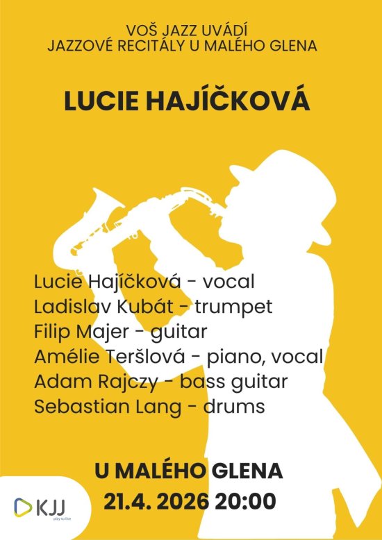 Recitál VOŠ Jazz - Lucie Hajíčková, 21. 4. 2026 od 20:00, U Malého Glena